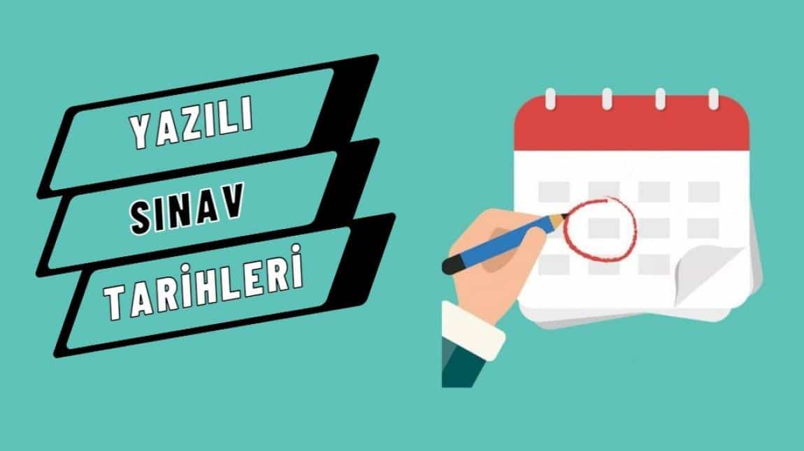 2024-2025 Eğitim Öğretim Yılı 1.Dönem 1.Yazılı Sınav Tarihleri