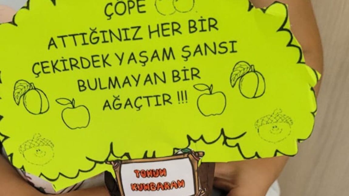 Alirızabey İmam Hatip Ortaokulu ana sınıfının okul öncesi eğitim farkındalık çalışmaları